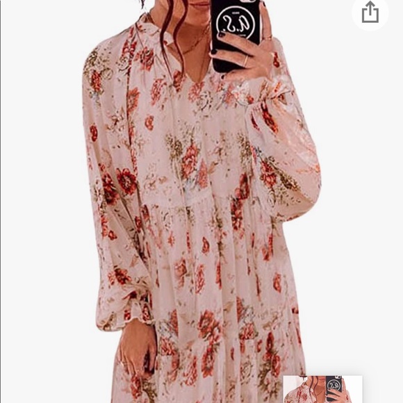 Sheer but lined dress. Easy wash and wear and does not wrinkle - Picture 6 of 6